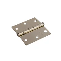 Bisagras 3" x 3" 2 mm con tornillo