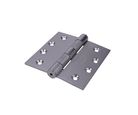 Bisagras 4" x 4" 3.3 mm cromo satín con tornillo
