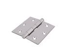 Bisagras 3" X 3" 2.2 mm sin Baleros con Plana Acero Inox con Tornillo