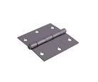 Bisagra 3.5 x 3.5 2.2 mm sin balero cromo satín con tornillo