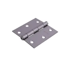 Bisagras 3" x 3" 1.6 mm níquel satín con tornillo