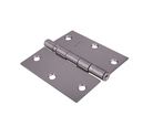 Bisagra 3.5" x 3.5" 2.2 mm con balero cromo satín con tornillo