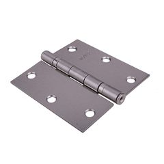 Bisagra 3.5" x 3.5" 2.2 mm con balero cromo satín con tornillo