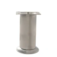 Pata para Sofá B140 Níquel Satín 160 mm