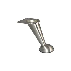 Pata para Sofá A38 Níquel Satinado 100 mm