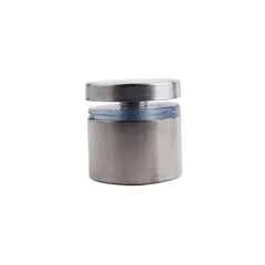 Herraje de sujeción para vidrio templado 30 x 25 mm