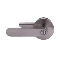 Cerradura Deluxe "O" Tubular sin Llave Níquel Satín
