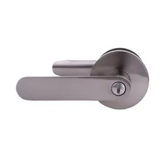 Cerradura Deluxe "O" Tubular sin Llave Níquel Satín