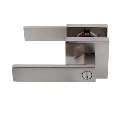 Cerradura Deluxe "Q" Tubular sin Llave Níquel Satín