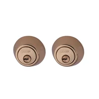 Cerrojo Doble Cilindro A.S. Níquel Satín Blister Pack