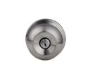 Cerradura Perilla Tubular sin Llave Acero Inox. B. Pack