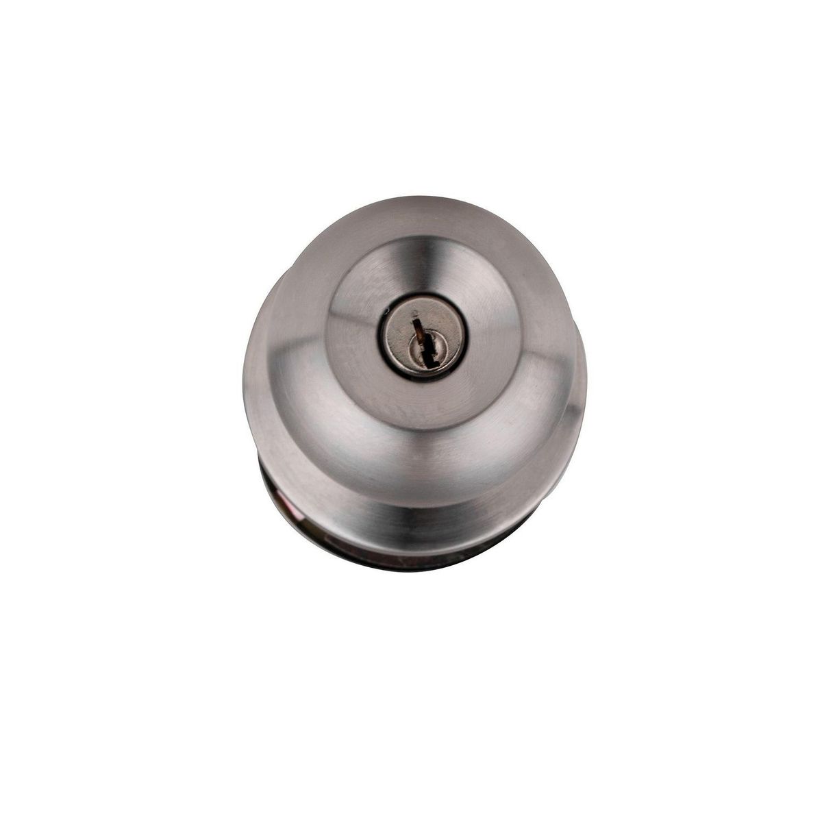 Dexter - Cerradura Perilla Cilindro con Llave Acero Inox. B. Pack