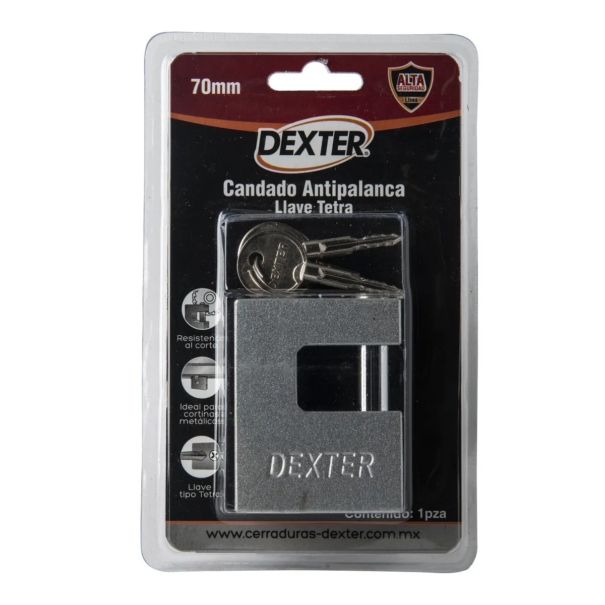 Dexter - Candado 70 mm