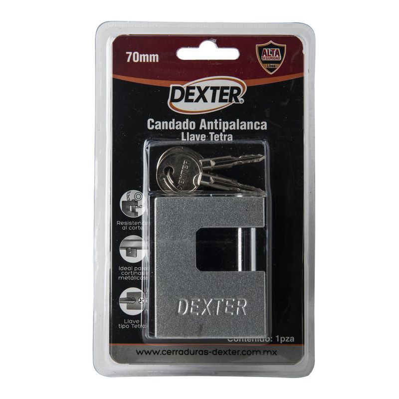 Dexter - Candado 70 mm