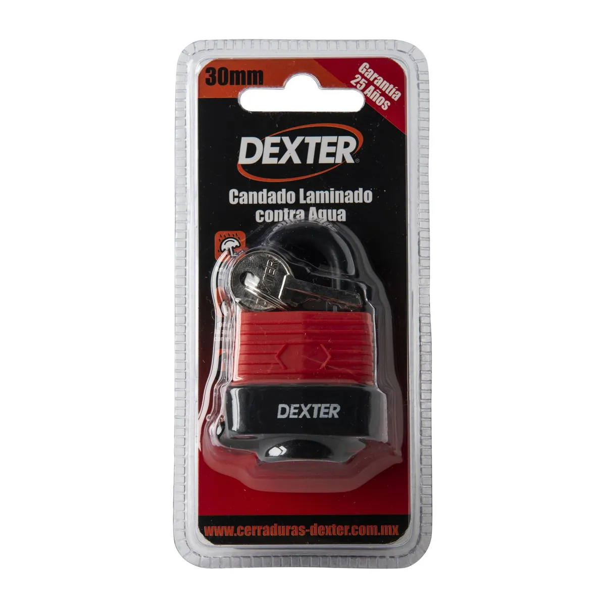 Dexter - Candado Laminado 30 mm