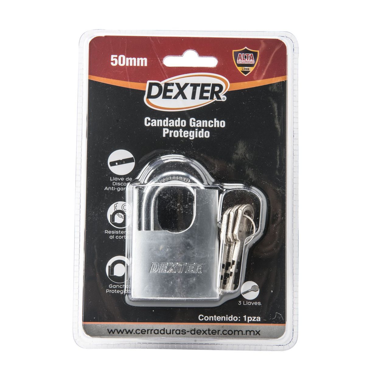 Dexter - Candado 50 mm