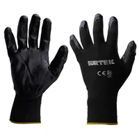 Guante de nylon c/recubrimiento nitrilo T-L