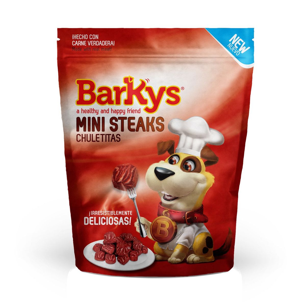 Mini chuletas para perro 100 g, marca Barkys - Foto Principal