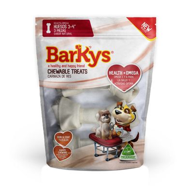 Carnaza para perro hueso natural 3 piezas