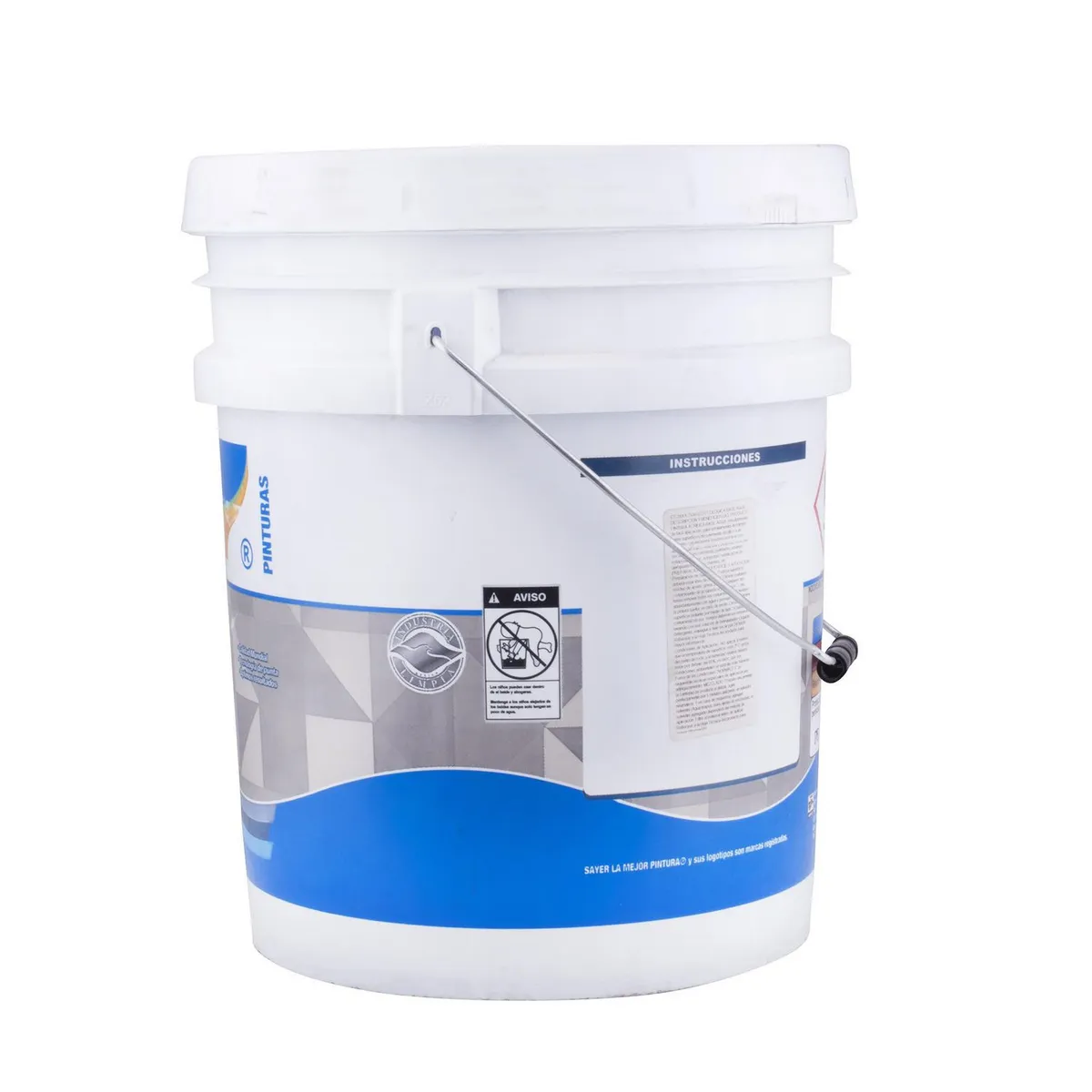 Pintura tráfico ecológica 19 L amarilla, marca Sayerlack - Foto 2