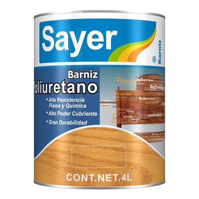 Barniz poliuretano interior Uresayer 4 L semimate