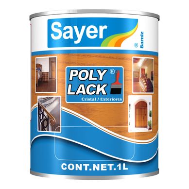Barniz Poliuretano Exterior Poly Lack 1 L Semimate