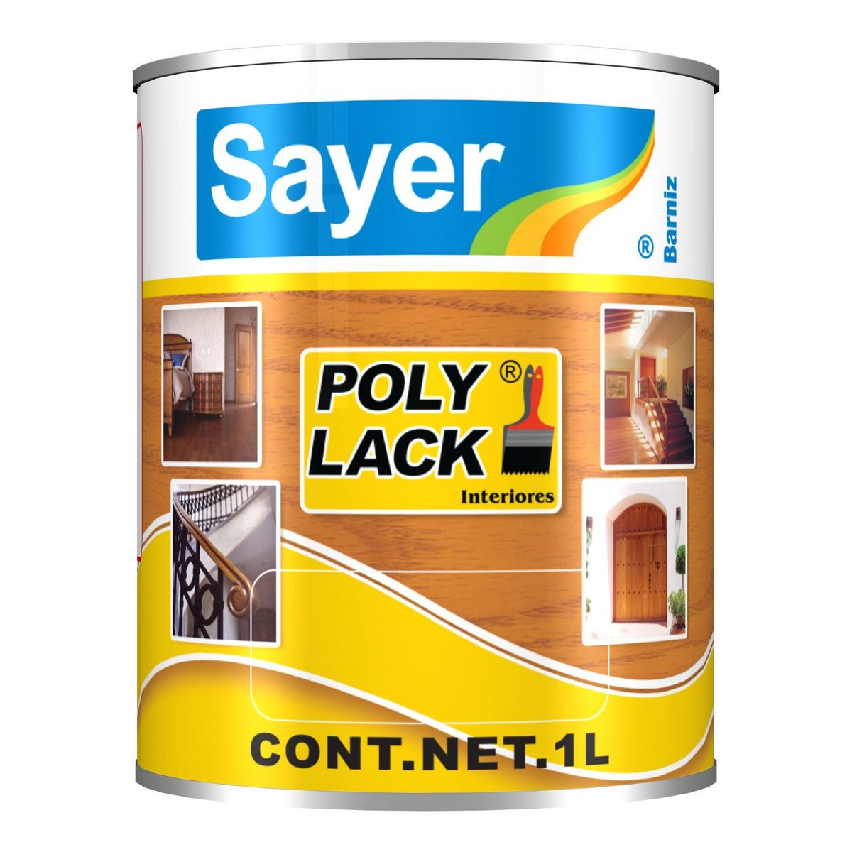 Barniz Poliuretano Interior Poly Lack 1 L Mate, marca Sayerlack - Foto Principal