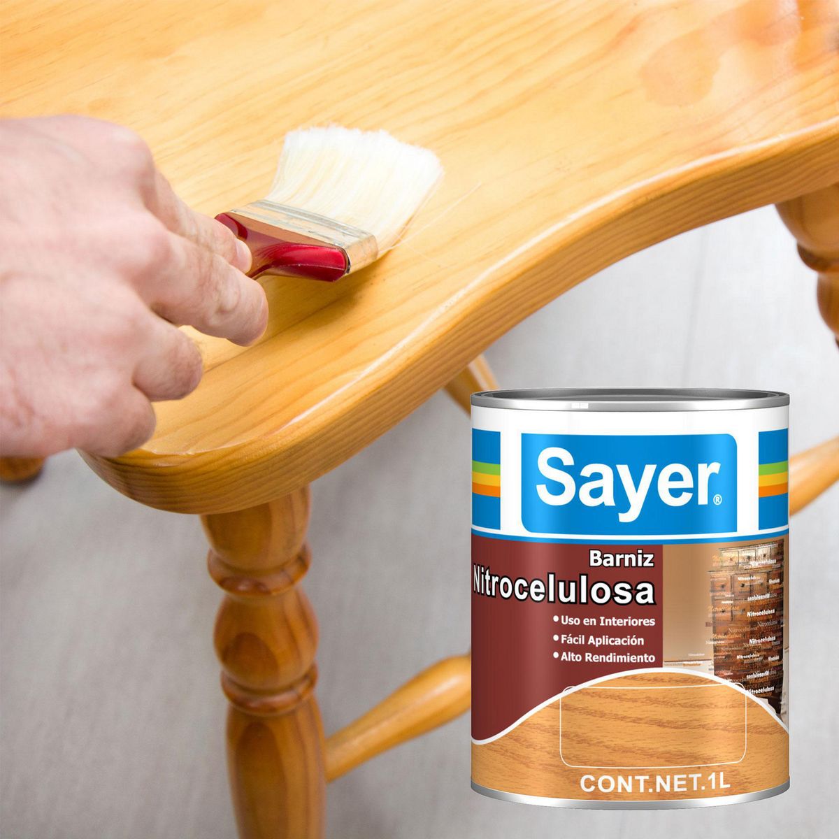 Sayerlack - Barniz de Nitrocelulosa para Madera