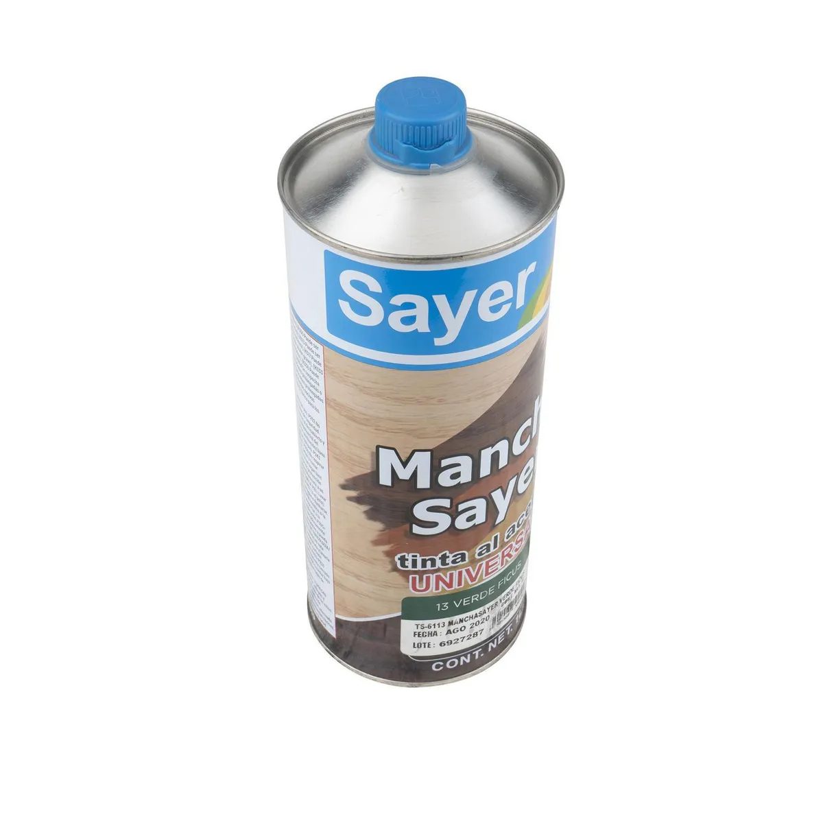 Tinta verde ficus 1 L, marca Sayerlack - Foto 2