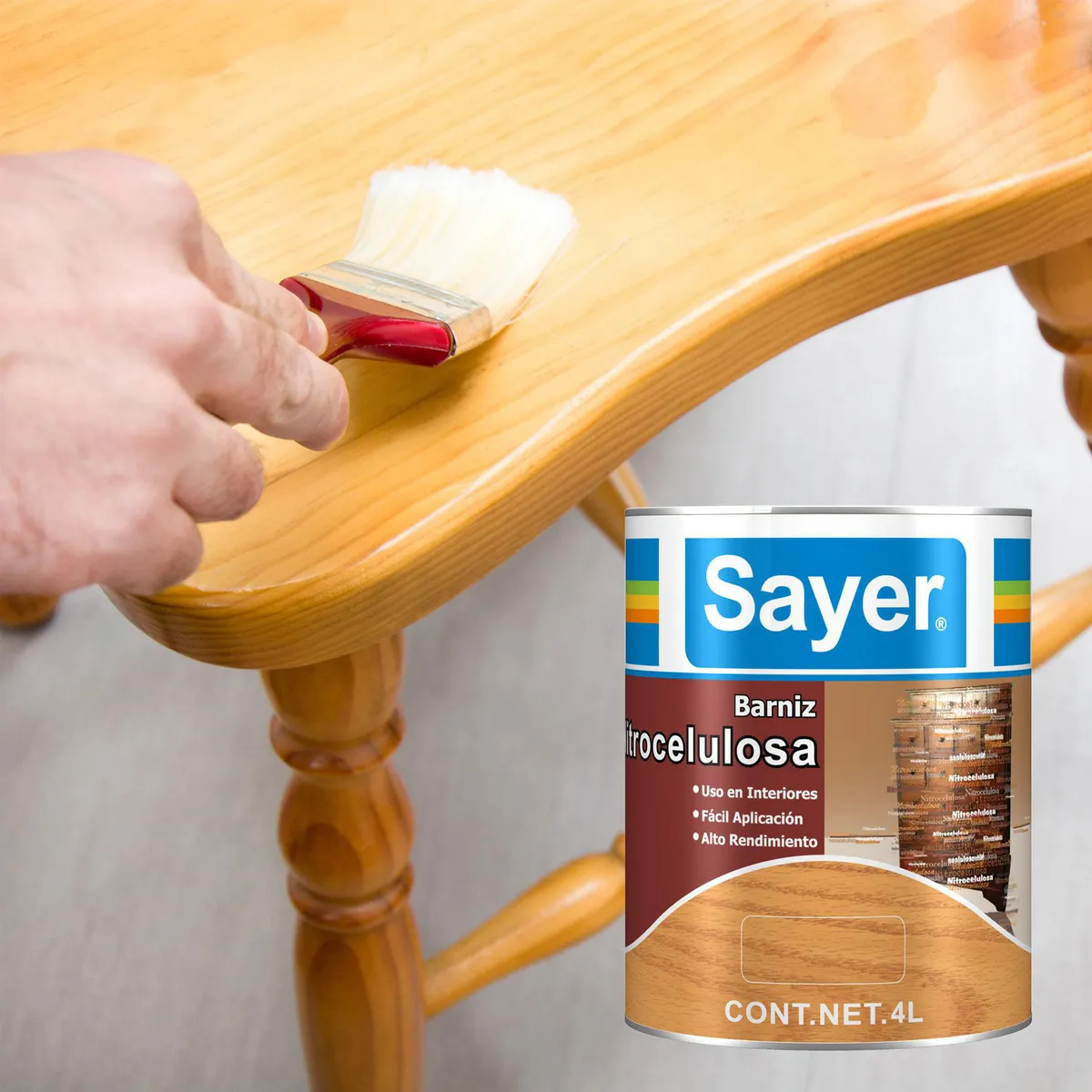 Sayerlack - Barniz de Nitrocelulosa para Madera