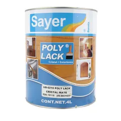 Barniz poliuretano exterior Poly Lack 4 L mate
