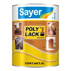 Barniz poliuretano interior Poly Fond 4 L