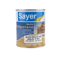 Barniz Poliuretano Interior Uresayer 1 L Semimate