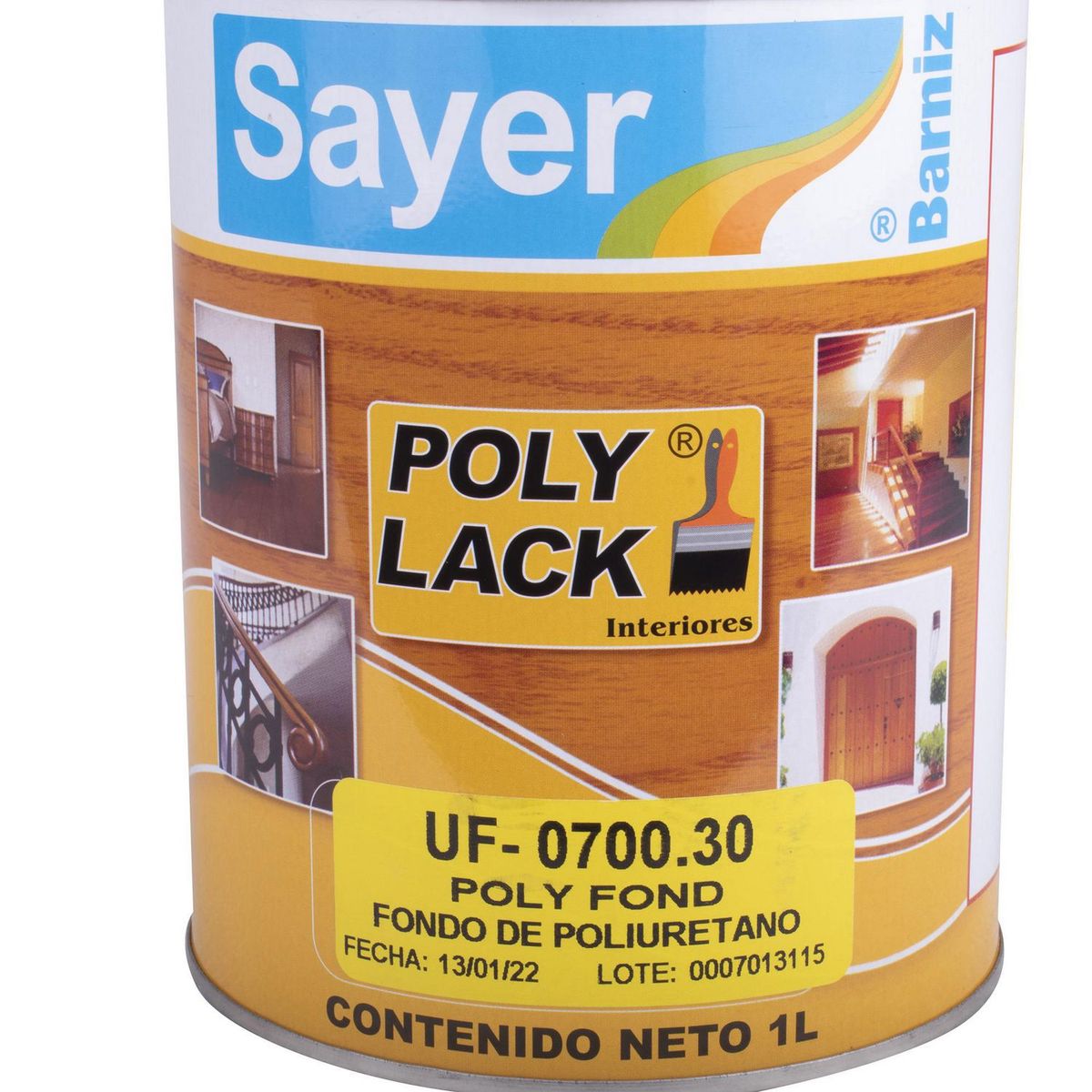 Sayerlack - Barniz poliuretano interior Poly Fond 1 L