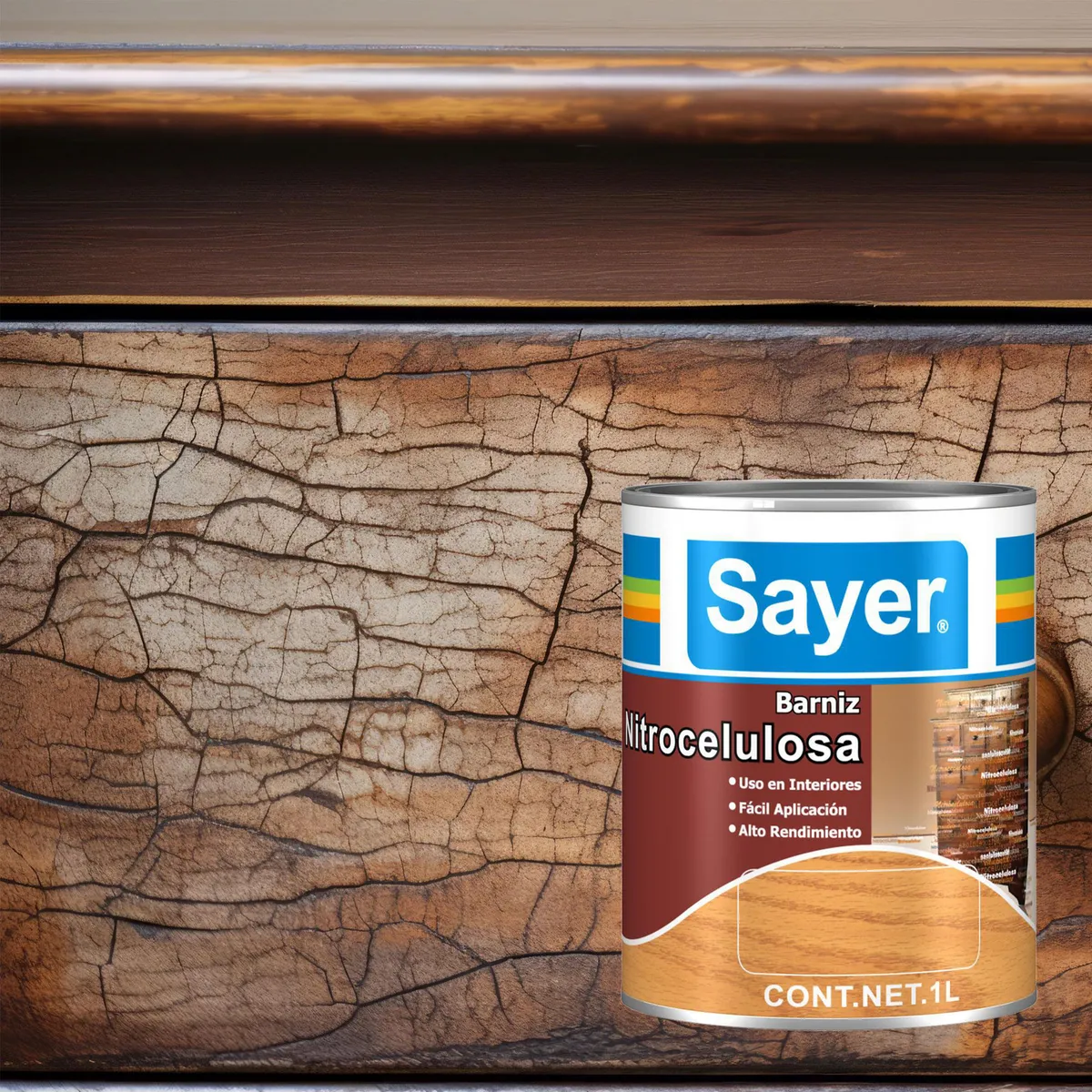 Sayerlack - Barniz Nitrocelulosa 1 L