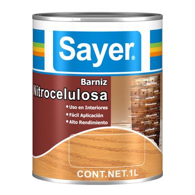 Barniz Nitrocelulosa 1 L Mate