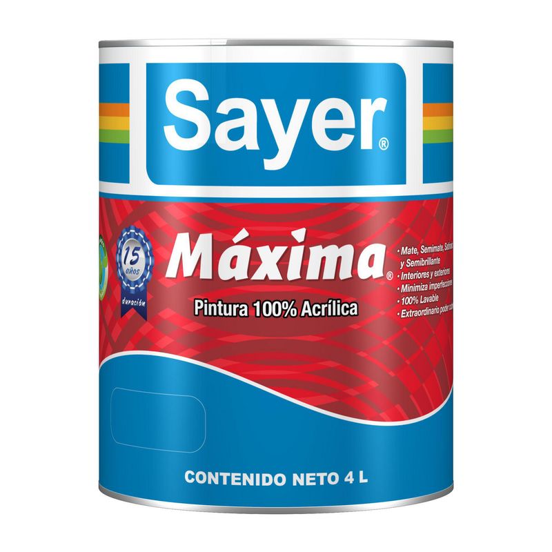 Sayerlack - Vinilica Máxima Bco Directo 4L