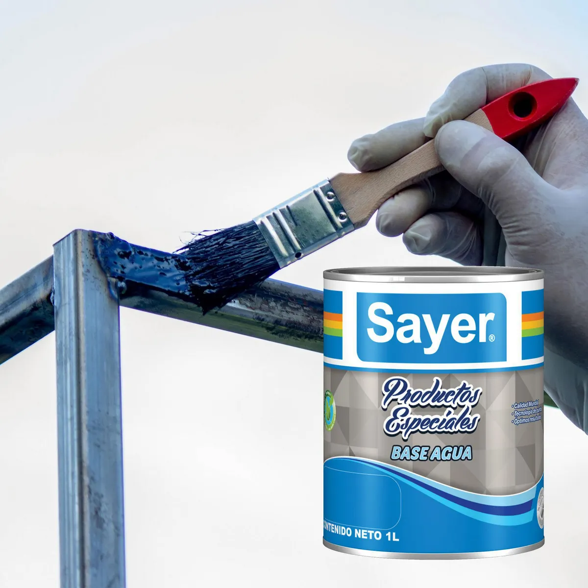 Sayerlack - Esmalte Base Agua Hidrosayer Base Blanca 1L