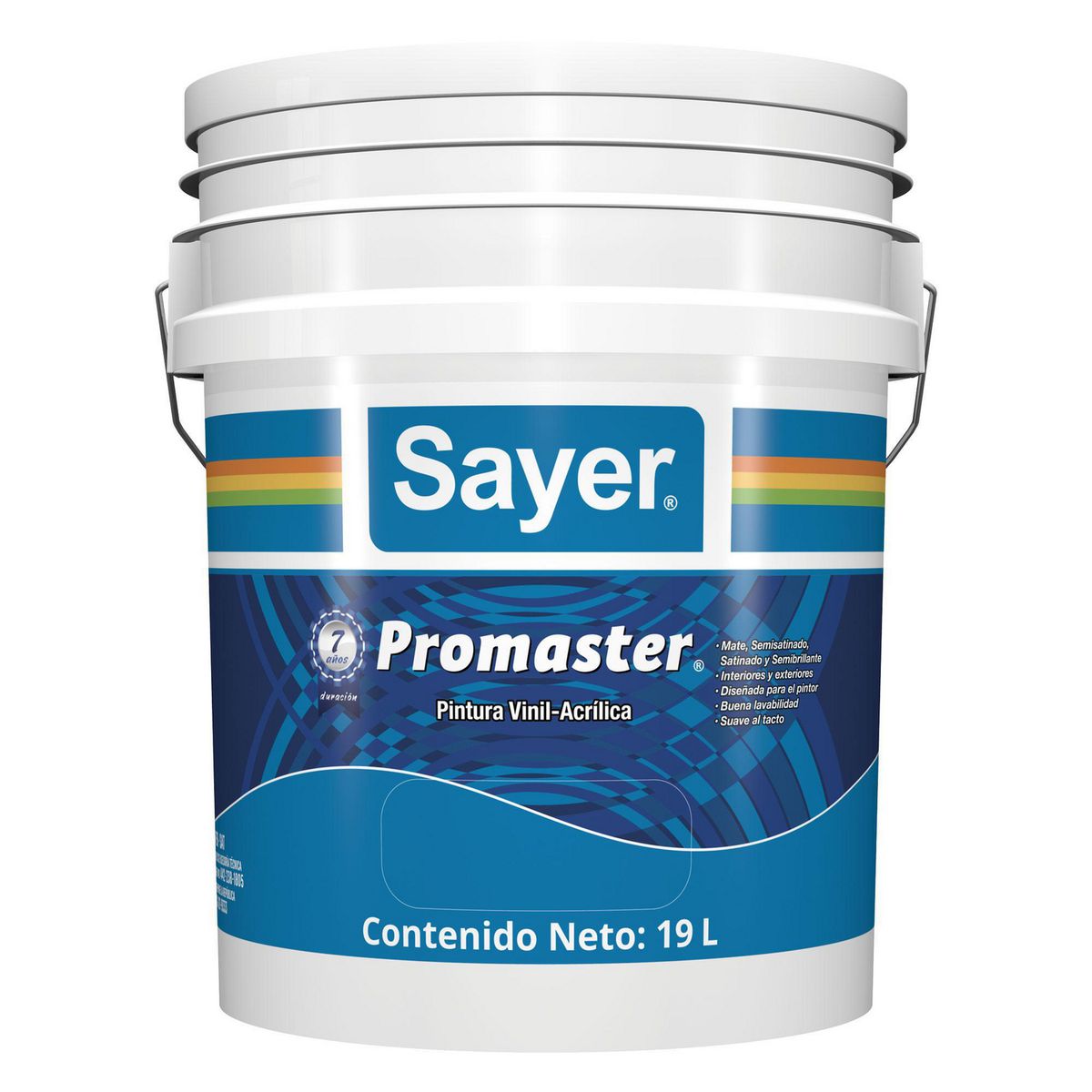 Sayerlack - Pintura vinílica Promaster blanco directo