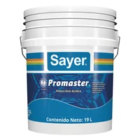 Pintura vinílica Promaster blanco directo 19 L