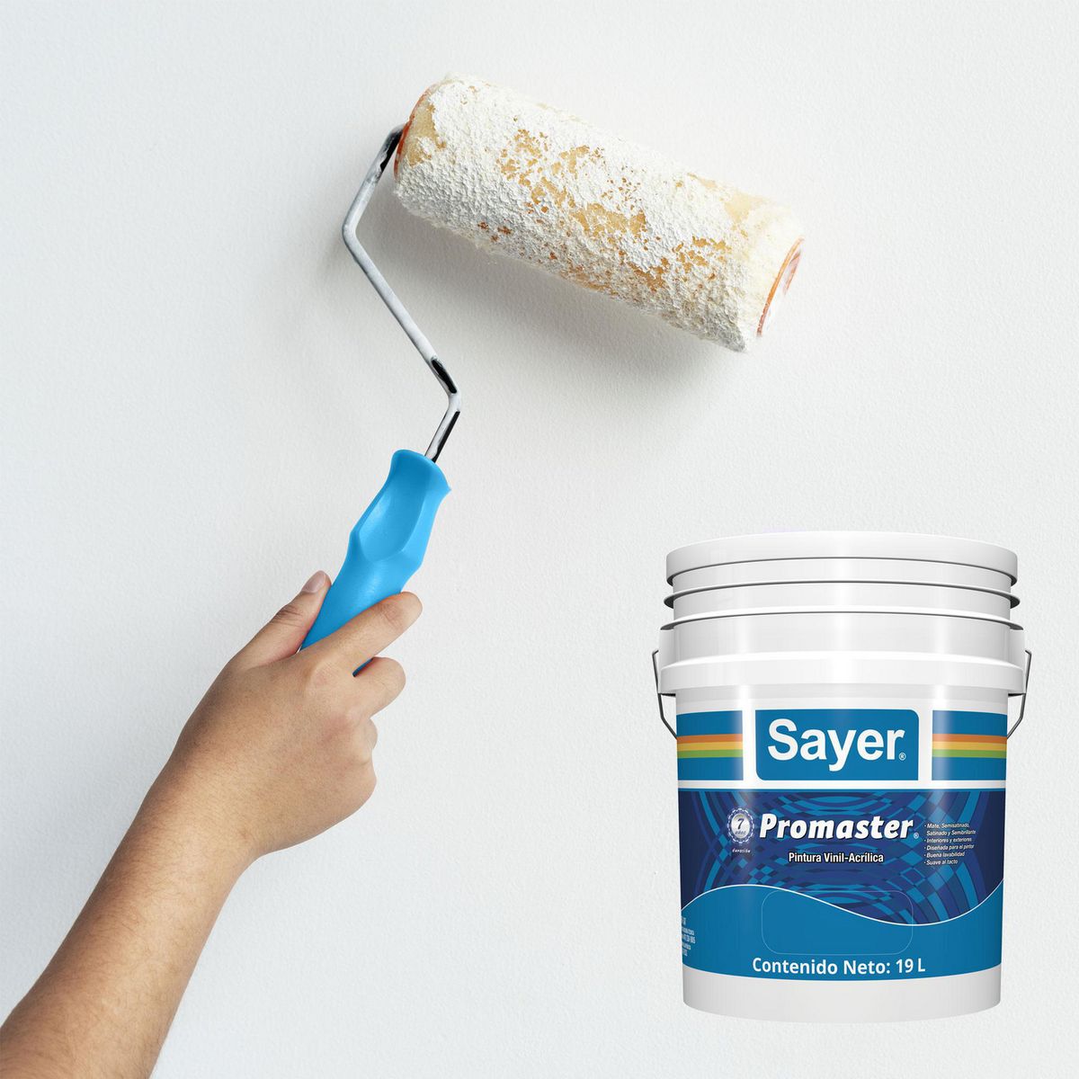 Sayerlack - Pintura vinílica Promaster blanco directo