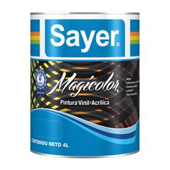 Pintura Vinilica Magicolor Blanco 4 Litros
