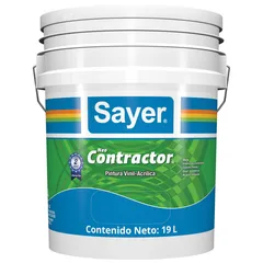 Base pintura vinílica Contractor 19 L base blanca