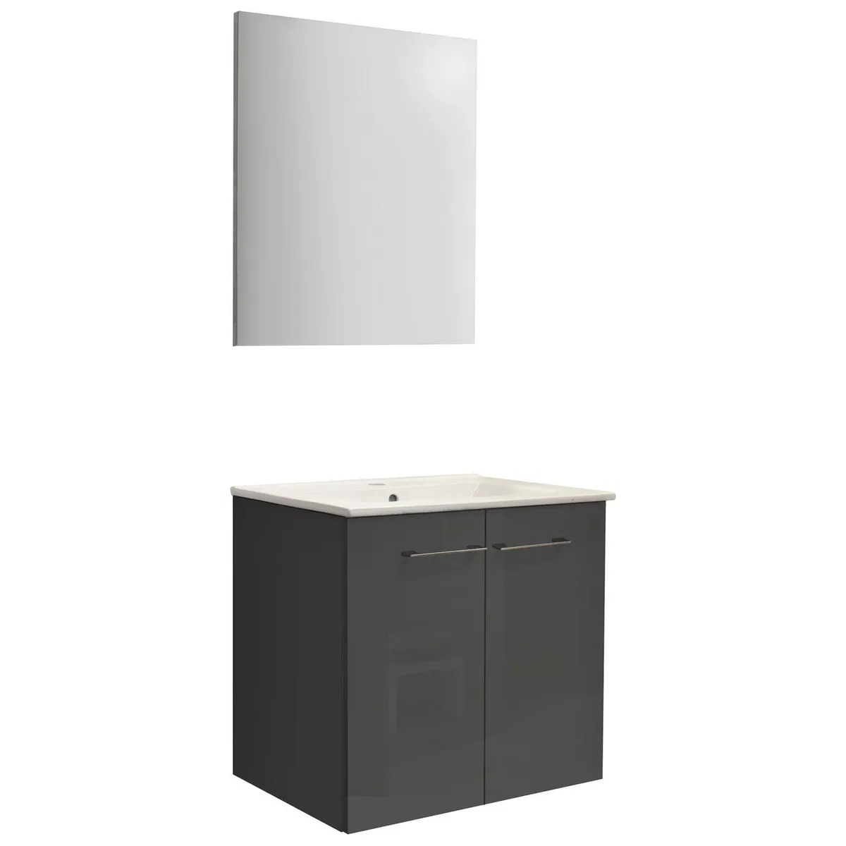 Sensi Dacqua - Mueble de baño Street con espejo gris