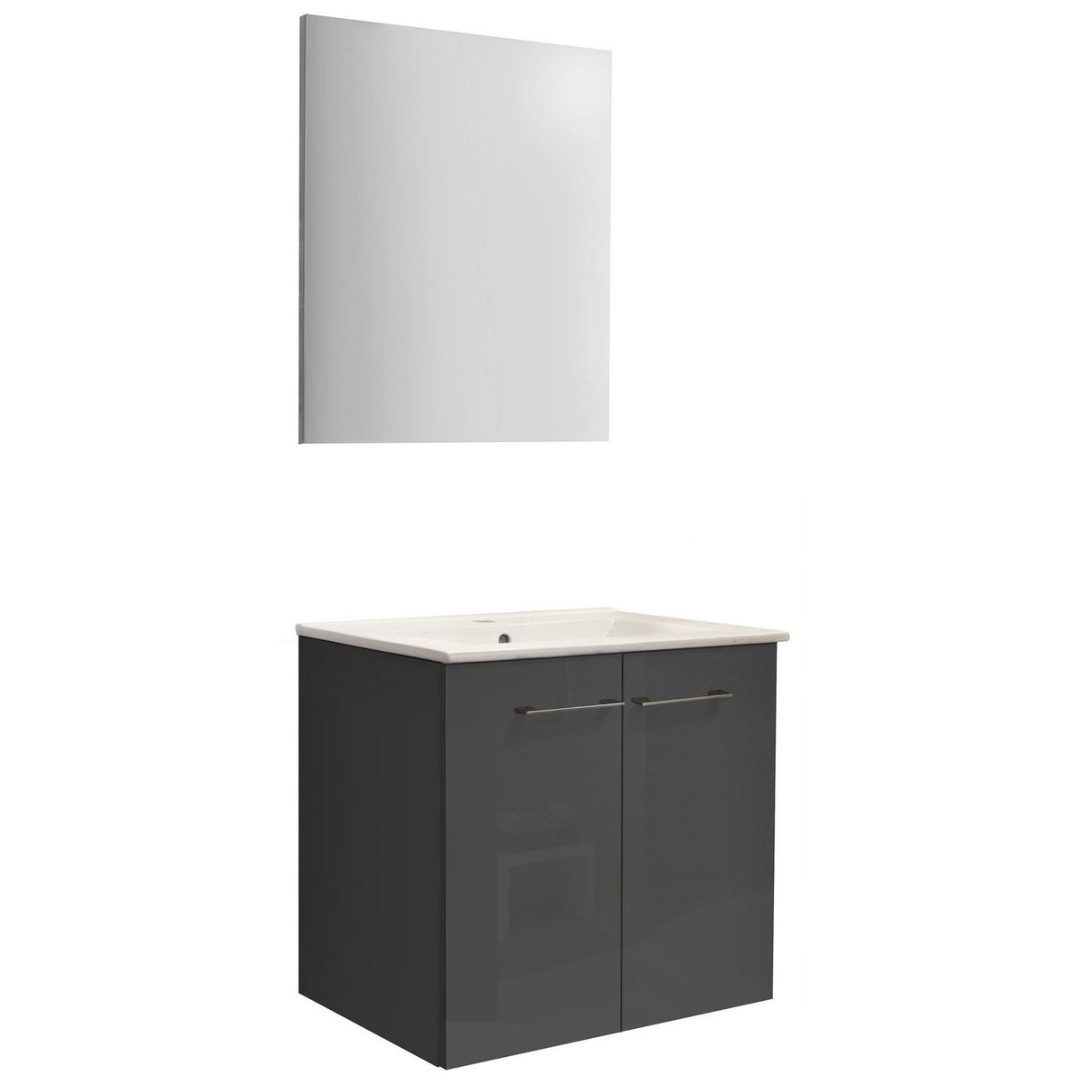 Sensi Dacqua - Mueble de baño Street con espejo gris