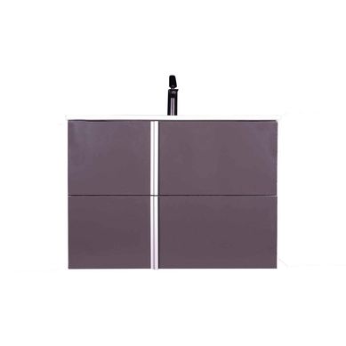 Mueble de bao Onix con espejo gris