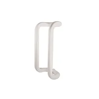 Jaladera "D" acero 25 x 300 x 275 mm blanca