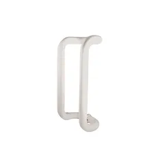 Jaladera "D" acero 25 x 300 x 275 mm blanca