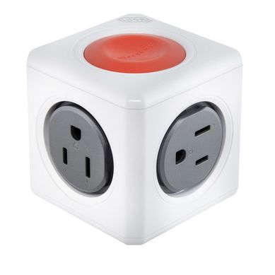 Cubo Multicontacto 2 Usb 4 Tomas con Apagador a Control Remoto