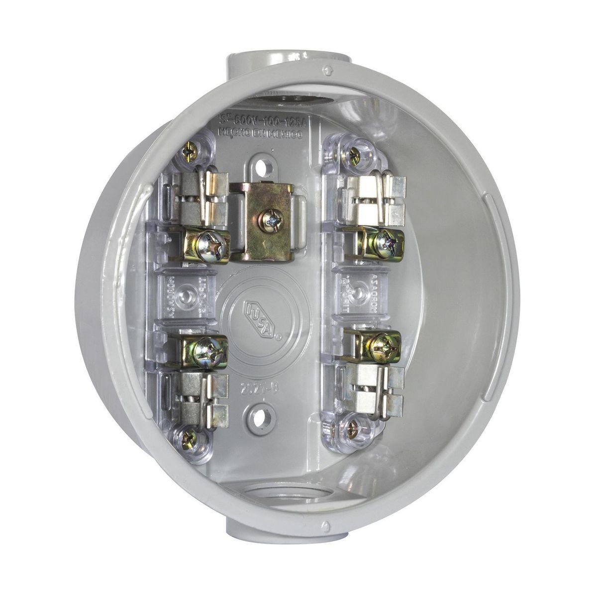 Iusa - Base para Watthorimetro 4 Terminales IUSA